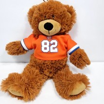 Teddy Bear Stuffed Plush Brown 82 Dave And Busters jersey 12&quot; - £17.82 GBP