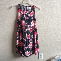 Old navy floral print dress scoop neck size XS TP Midi - $19.20 CAD
