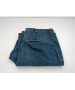 vintage woolrich womens indigo blue jeans wide leg  - €17,07 EUR
