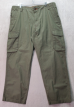 Outdoor Life Cargo Pants Mens Size 40 Green Mid Rise Comfort Pockets Fla... - $26.78