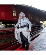 Authentic Palestinian Traditional Dress Qumbaz and Kuffiyeh زي الفلاحي ا... - $449.10