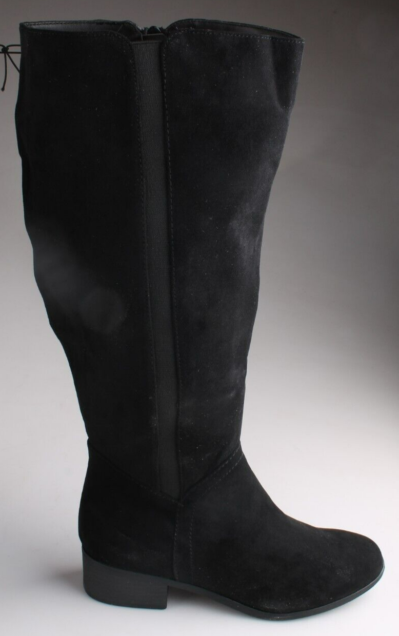 Universal Thread Damen Hoch Reitstiefel Größe 8 Brielle Microsuede Schwarz Item image 3