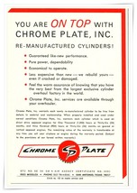 Print Ad Chrome Plate Inc Plane Cylinders San Antonio TX 1967 5x7&quot; Adver... - $7.76
