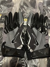 Men’s Nike Football Gloves Vapor Jet 4 Leather Receiver Black Raiders XL... - €16,87 EUR+
