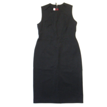 Spanx 20380R The Perfect Sheath in Classic Black Ponte Sleeveless Dress XL - $81.18