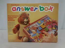 Teddy Ruxpin Answer Box Toy 1988 World of Wonder Complete with Box - $34.67