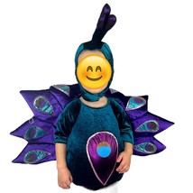 Princess Paradise Multicolor Peacock Plush Bodysuit Halloween Costume 6M -12M - £31.31 GBP