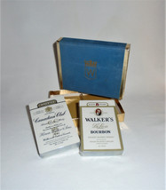Redi-Slip Playing Cards Advertising Walker&#39;s Deluxe Bourbon Canadian Club Sealed - £19.47 GBP