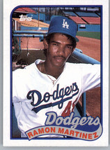 1989 Topps 225 Ramon Martinez  Los Angeles Dodgers - £0.77 GBP