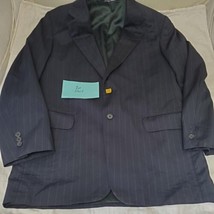 JACK VICTOR Montreal 100% Wool Blue Blazer Suit Jacket Sport Coat - $59.40