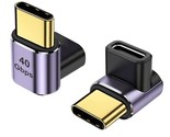 Usb C Angle Adapter 40Gbps [2 Pack] 90 Degree Usb C Type C Angled Usb-C ... - $18.99