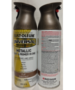 Rust-Oleum 271471 Spray Paint, Chestnut, Flat Metallic, Solvent, 11 Oz - $40.73 CAD
