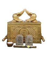 Matte Gold Throne Of God Ark Of Covenant Model W/ Contents Trinket Box F... - $116.80 CAD