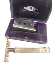 GILLETTE shaving razor model Ball End Made in USA Original in box 1950s Gift for - £55.95 GBP