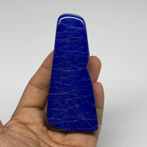 0.36 lbs, 3.9&quot;x1.8&quot;x0.7&quot;, Natural Freeform Lapis Lazuli from Afghanistan... - £43.46 GBP