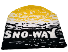 Sno-Way Static Jacquard Knit Winter Hat Beanie CAPAMERICA Made in USA - $12.16