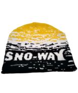 Sno-Way Static Jacquard Knit Winter Hat Beanie CAPAMERICA Made in USA - $12.16