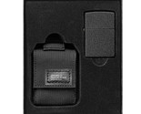 Zippo - Tactical Black Molle Pouch and Black Crackle Lighter Gift Set - ... - £31.28 GBP