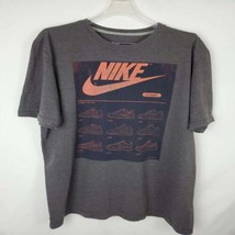 Nike Mens Air Max T-Shirt Color:Gray Size:Medium - £25.13 GBP