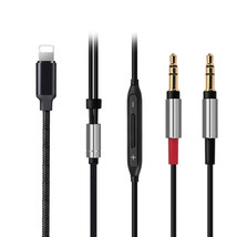 Audio Cable With Mic For Hifiman He5xx He6se V2 HE560 V4 Deva Pro Fit Iphone - £39.10 GBP