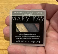MARY KAY MINERAL EYE COLOR EYE SHADOW QUAD AUTUMN LEAVES, NEW FULL SIZE - $12.86