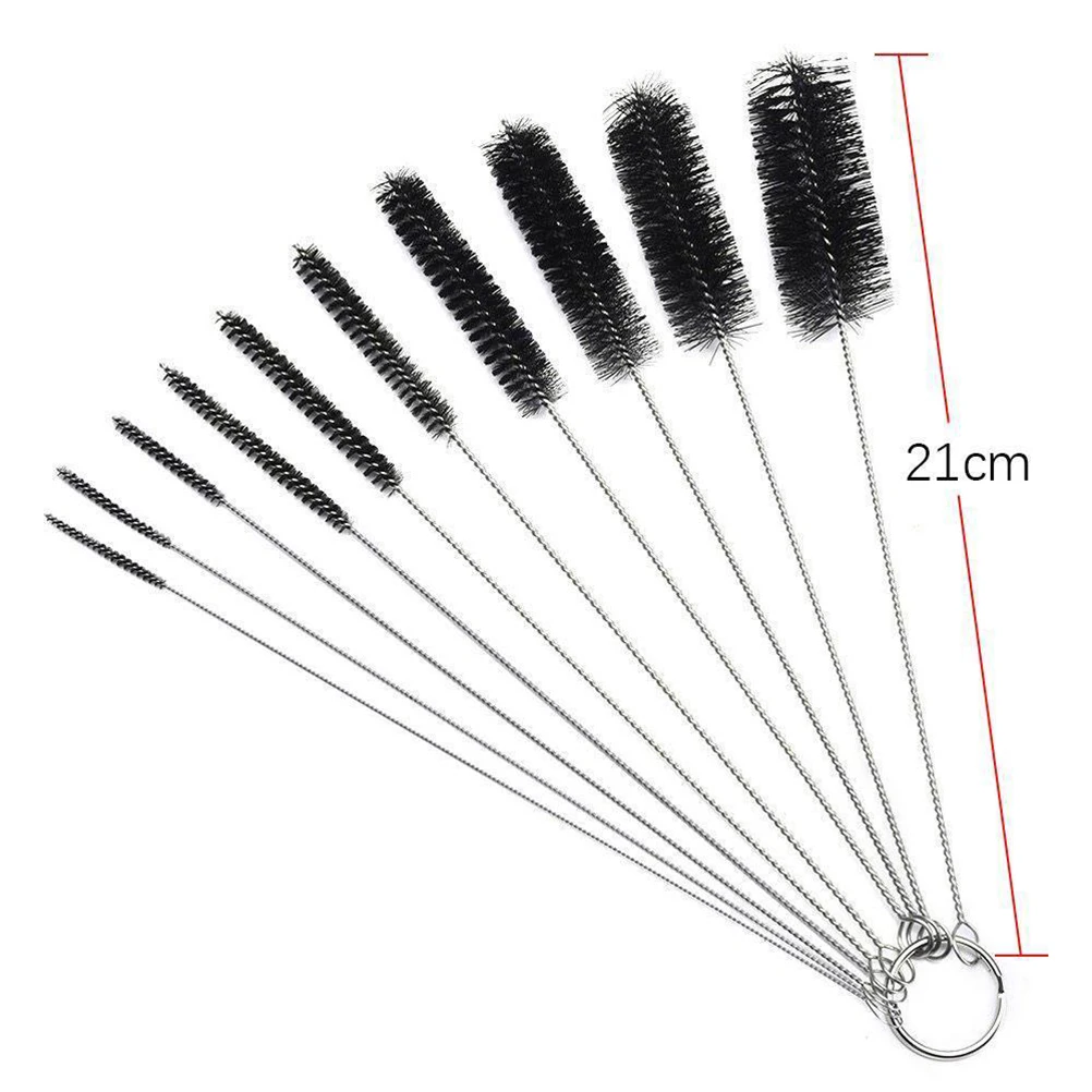 Sporting 10Pcs/Set Stainless Steel Cleaning Brush For Weed A Clean GlA   Cachimb - £23.62 GBP