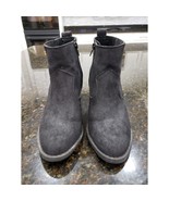 Carlos by Carlos Santana Daisy Boot Womens 7.5M Black Suede Block Heel S... - $37.91 CAD