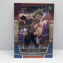 2022 Panini Select WWE Von Wagner Base RC Concourse #96 Red &amp; Blue Retail - £1.54 GBP