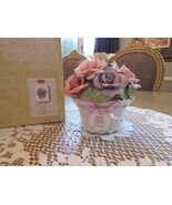 Anna Rosa Get Well Soon Basket San Francisco Music Box Porcelain Boxed New - $24.70
