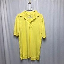 OGIO Golf Shirt Mens Large Bright Yellow Short Sleeve Polo - £11.57 GBP