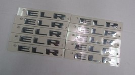 10 Lot of OEM 2014 2015 Cadillac ELR Chrome Nameplate Trunk Lid Emblem Badge - £38.75 GBP