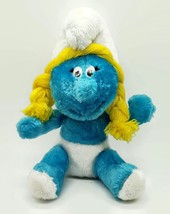 Smurfette Plush Stuffed Animal Toys Peyo Wallace Berrie 1979 Vintage - £8.39 GBP