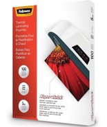Fellowes Laminating Pouches, Thermal, Superquick 11.5&quot; (H) X 9&quot; (W) Size... - $40.92