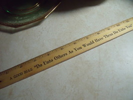 Coca Cola Good Rule Ruler "Do Unto Others As You Would Have Them Do Unto You" - $23.00