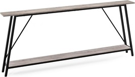 78.7&quot; Console Table, Extra Long Entryway Table, Narrow Sofa Tables Behin... - $80.99