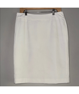 Calvin Klein Cream Pencil Skirt Knee-Length Work - €16,71 EUR