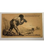 Victorian Late 1800s Plano Harvester And Binder Trading Card - $181.55 MXN