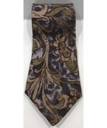 VTG Meeting Street Men&#39;s Necktie Multicolor Paisley Made in Canada 100% ... - £10.99 GBP