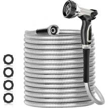 Heavy Duty Water Pipe with Nozzles for Yard, Outdoor - Flexible, Never K... - $788.13 MXN