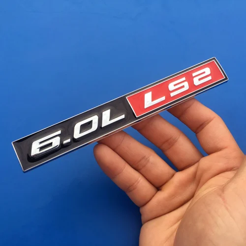 1 Pcs 3D  5.0L 5.7L 6.0L 6.8L LS1 LS2 LS3 COYOTE V8 Emblem Logo Rear  Car Decor  - £54.06 GBP