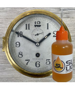 Slick Liquid Lube Bearings BEST 100% Synthetic Oil for Vintage Brass Clocks - £7.64 GBP