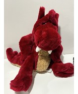 Ganz Dougal Dragon Full Body Puppet 20” Long RED Plush Heritage Collection - $68.58 CAD