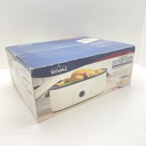 Rival Select 18 Qt Roaster Oven White w/Turkey Prep Kit Fits Up To 18Lbs... - $129.99