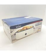 Rival Select 18 Qt Roaster Oven White w/Turkey Prep Kit Fits Up To 18Lbs... - $129.99