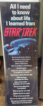 All I Need to Know About Life I Learned from Star Trek Poster - £7.80 GBP