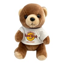 Vintage Hard Rock Cafe Orlando Bear – 8” Seated Plush - $215.11 MXN