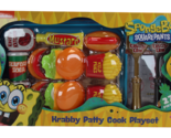 SpongeBob Squarepants Krabby Patty Cook Playset Krusty Krab Nickelodeon ... - £18.92 GBP