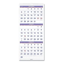 AT-A-GLANCE PM1128 14-Month 2023-2025 3-Month Vertical Wall Calendar - WT New - £30.62 GBP