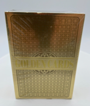Golden Cards Playing Cards Deck CB2 Poker Rummy Gin Games Casino - $7.59