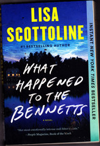 What Happened to the Bennetts by Lisa Scottoline 2022 Paperback Book - Very Good - £0.79 GBP